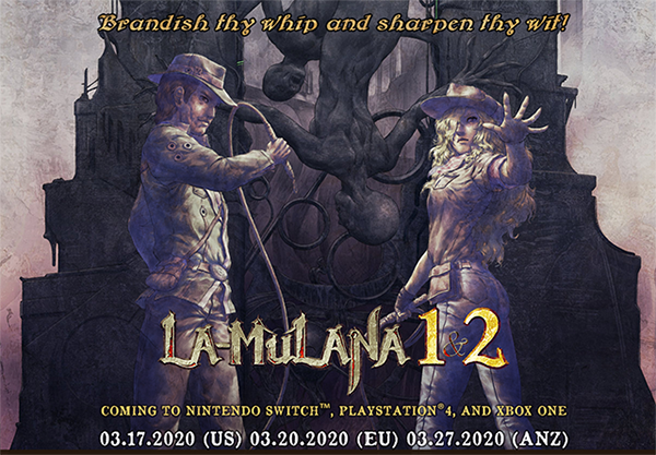 Console version's LA-MULANA 1 & 2 are now available! – NIGORO